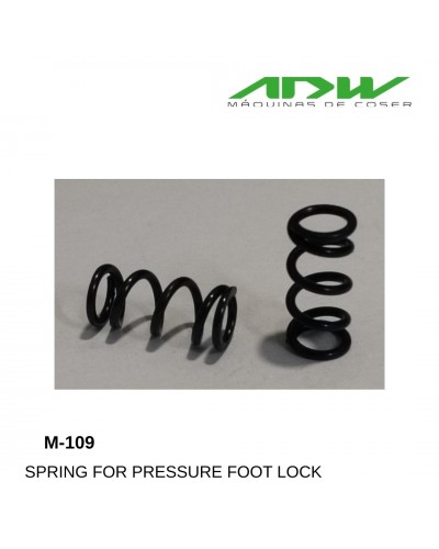 M-109 - SPRING FOR PRESSURE FOOT LOCK